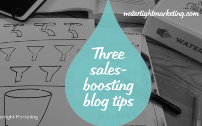 Three sales-boosting tips for your business blog