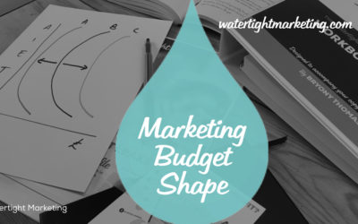 What shape is your marketing budget?
