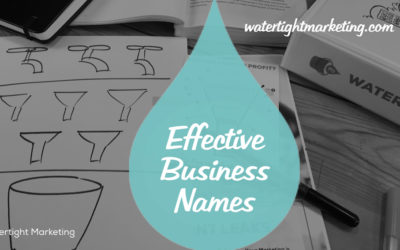 How to make your company name and strap line work hard for your business
