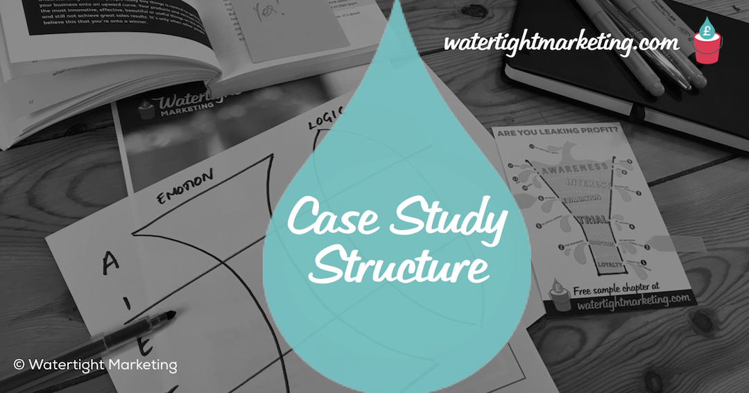 marketing case study structure