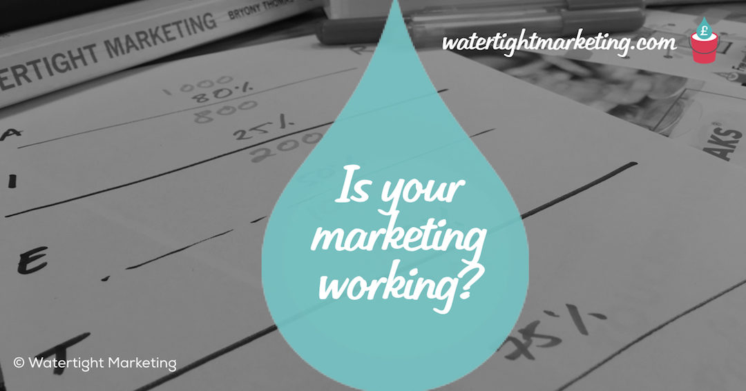 How do you know if your marketing is working?