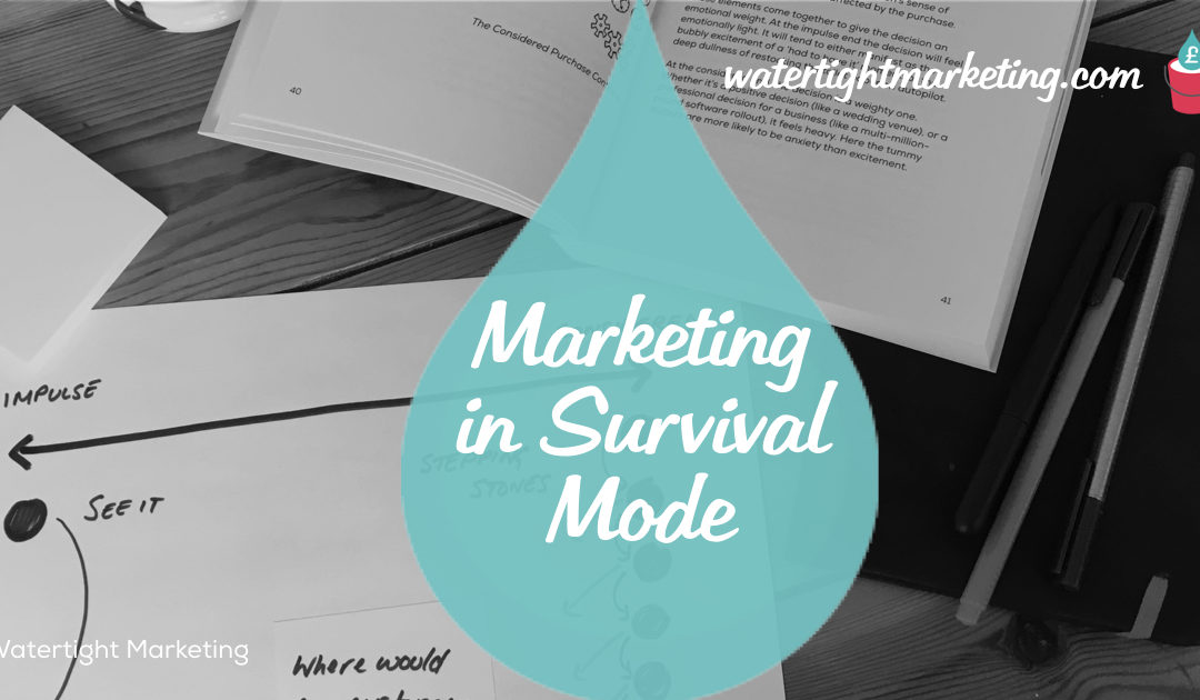 Marketing in survival mode