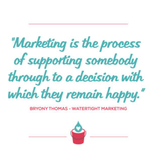 definition of marketing - bryony thomas