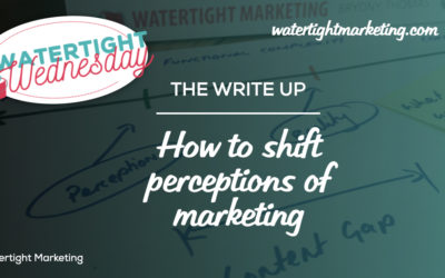 How to shift the perception of marketing in your organisation